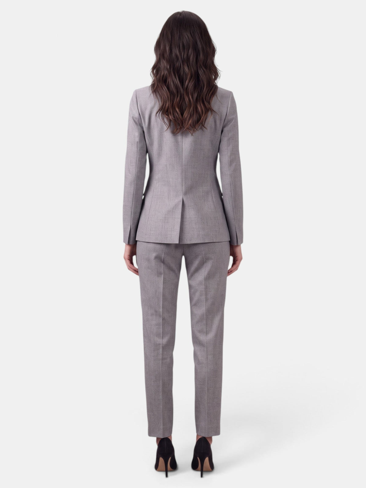 Traje Mujer Oficina Pantalón Recto