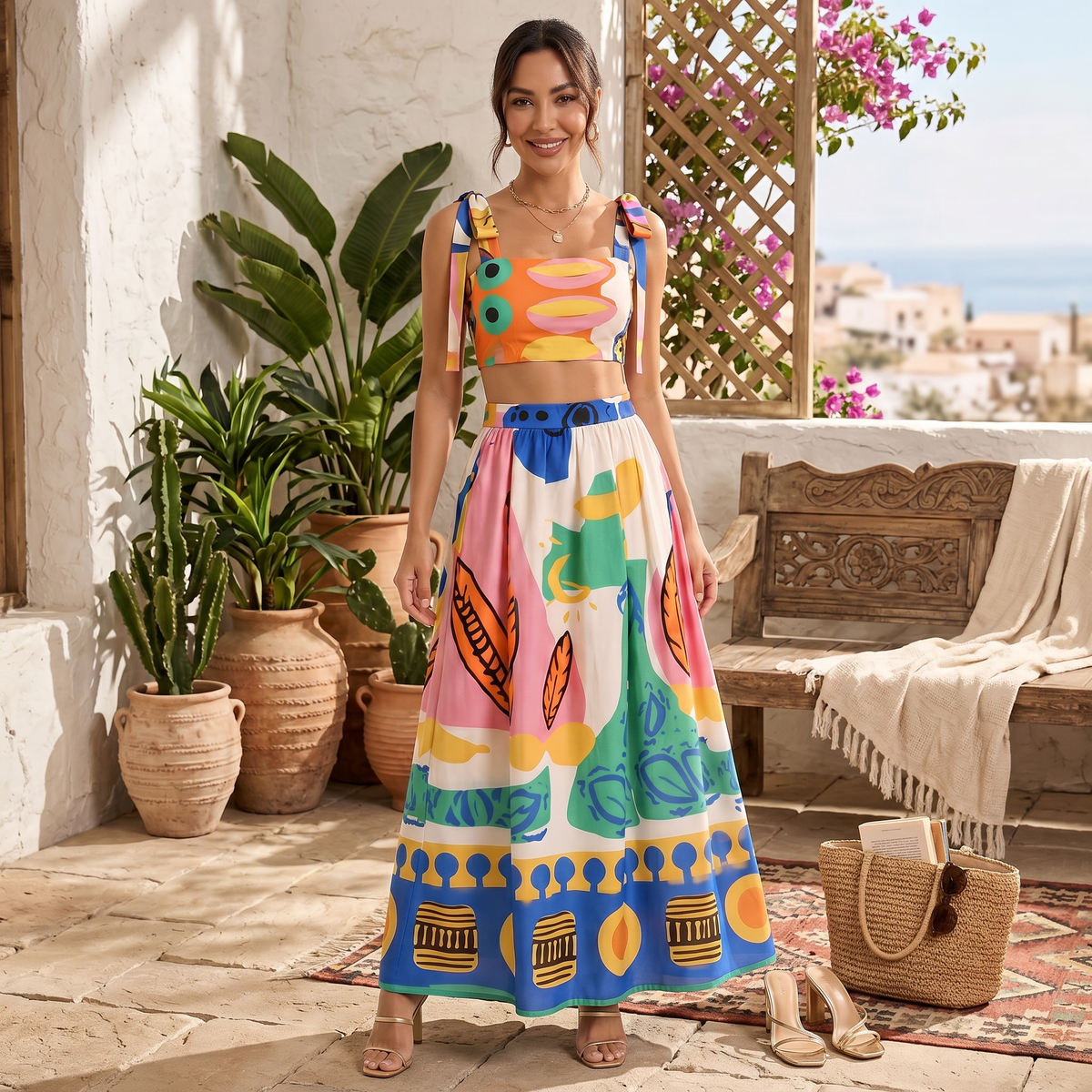Conjunto Verano Mujer Estampado
