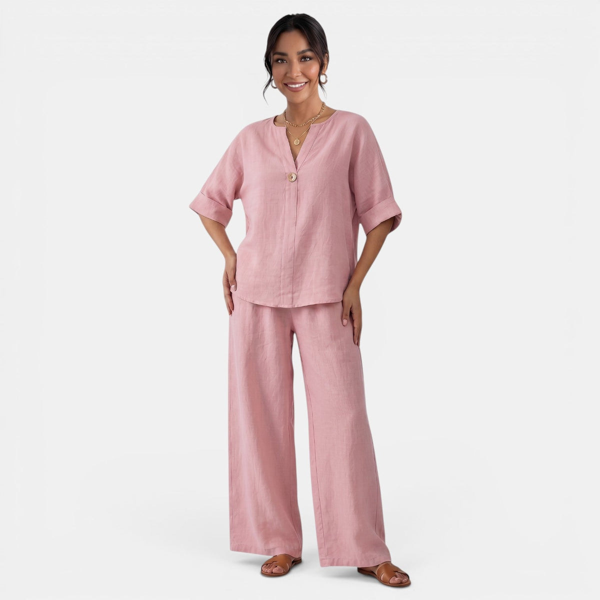Conjunto Mujer Elegante Pantalón