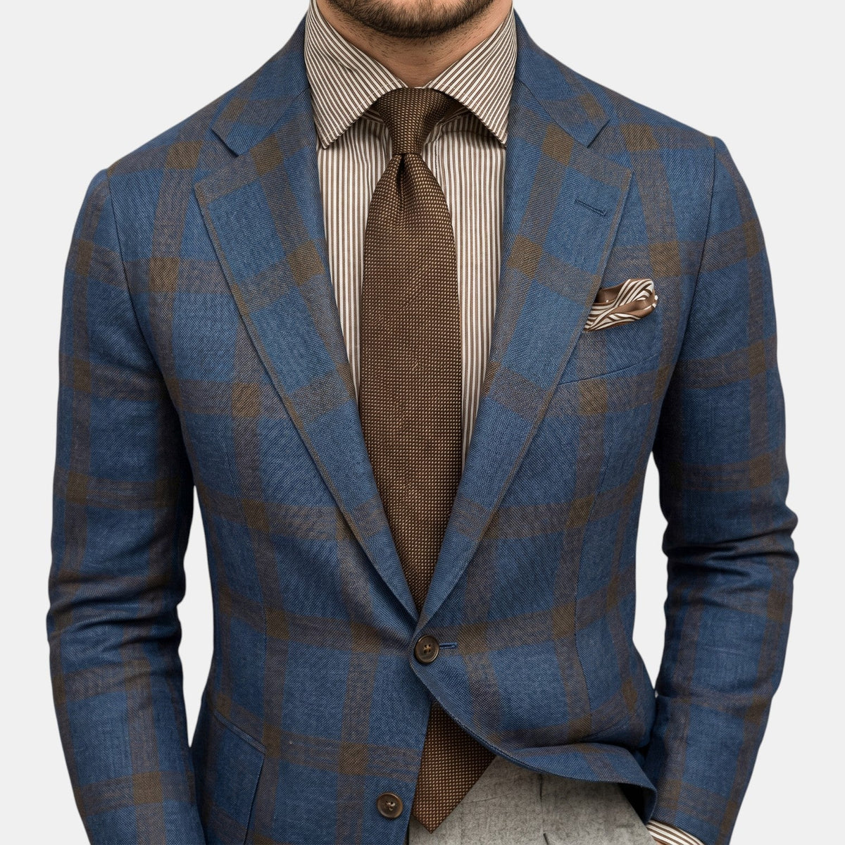 Blazer Hombre Slim Fit Premium – Americana Elegante Ligera con Solapa Clásica