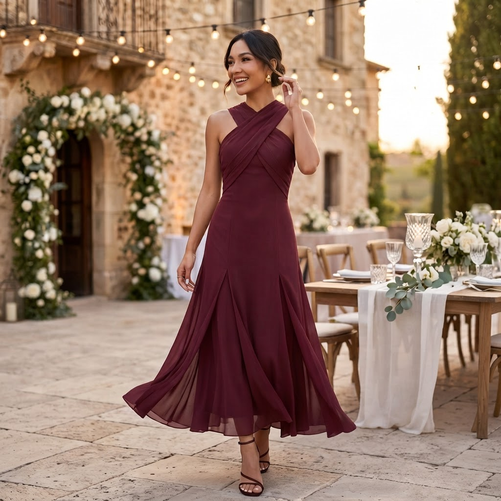 Vestido Largo Invitada Boda