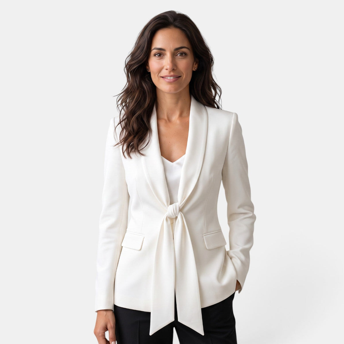 Blazer Mujer Holgado con Solapa