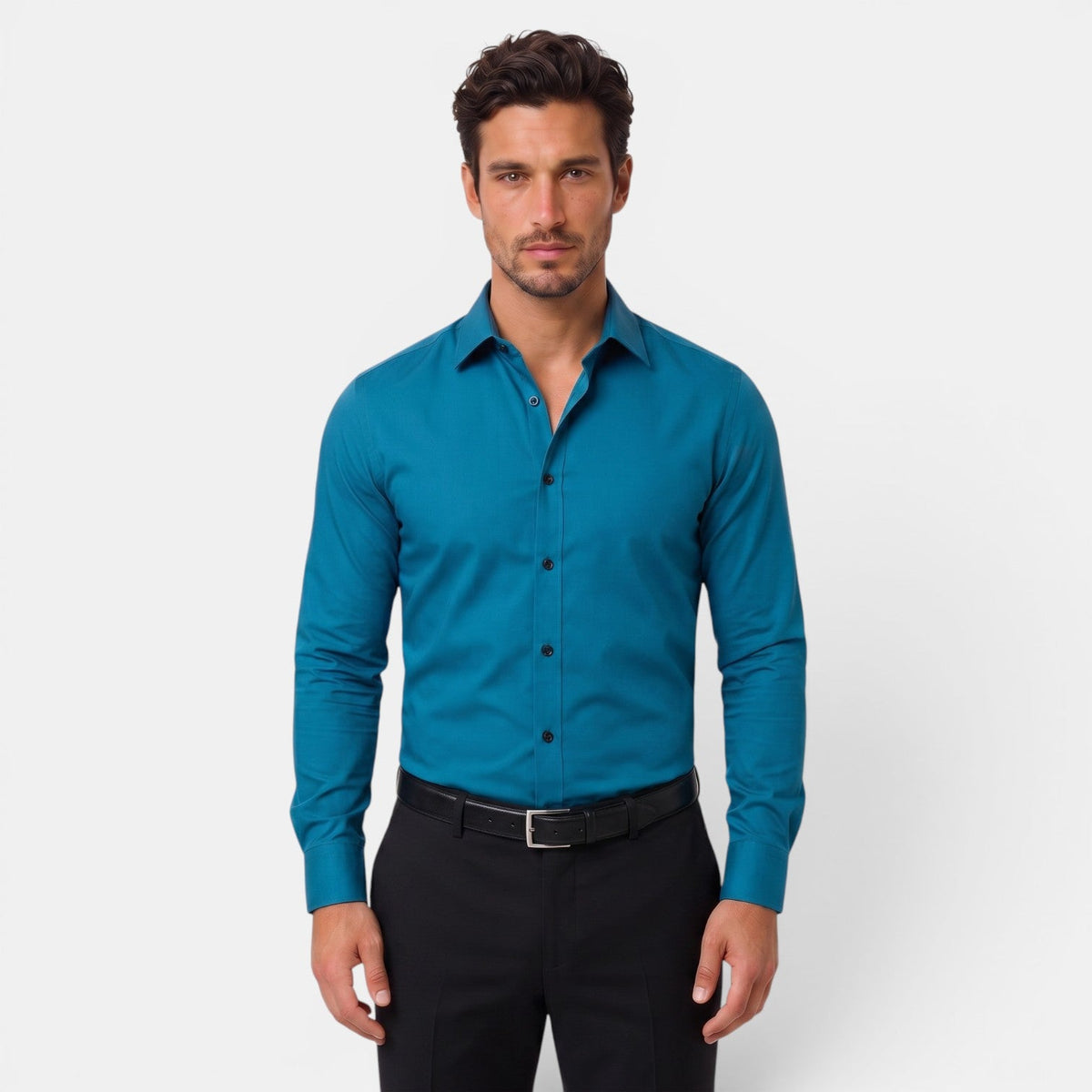Camisa Hombre Manga Larga Elegante