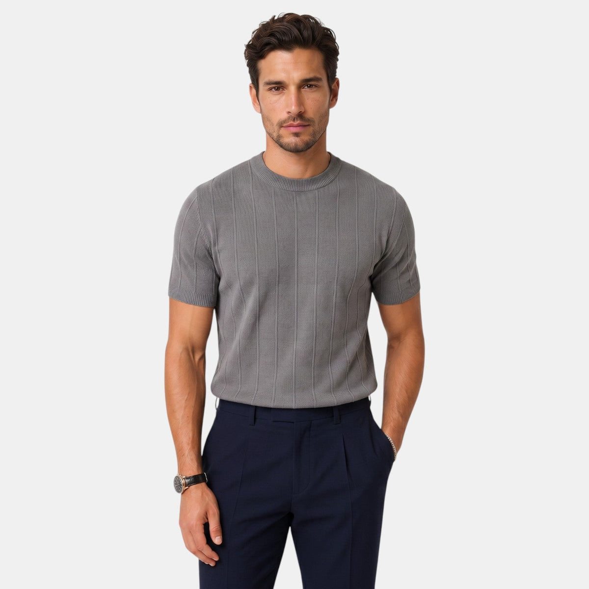 Camiseta Hombre Premium Slim Fit – Ligera y Fresca