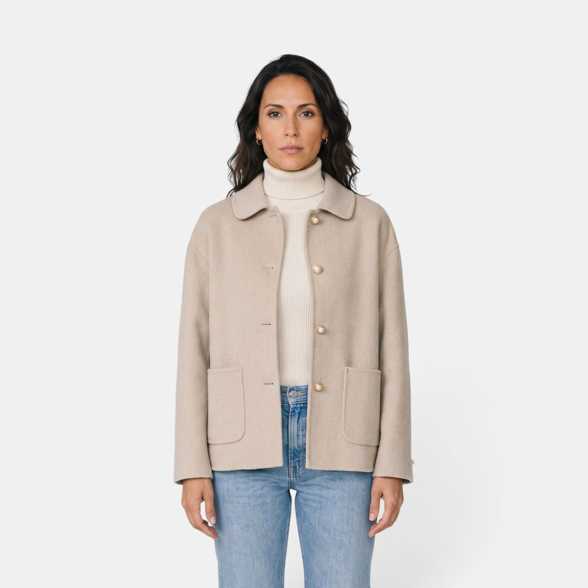 Chaqueta de Cashmere Mujer Premium – Cárdigan Elegante y Cómodo