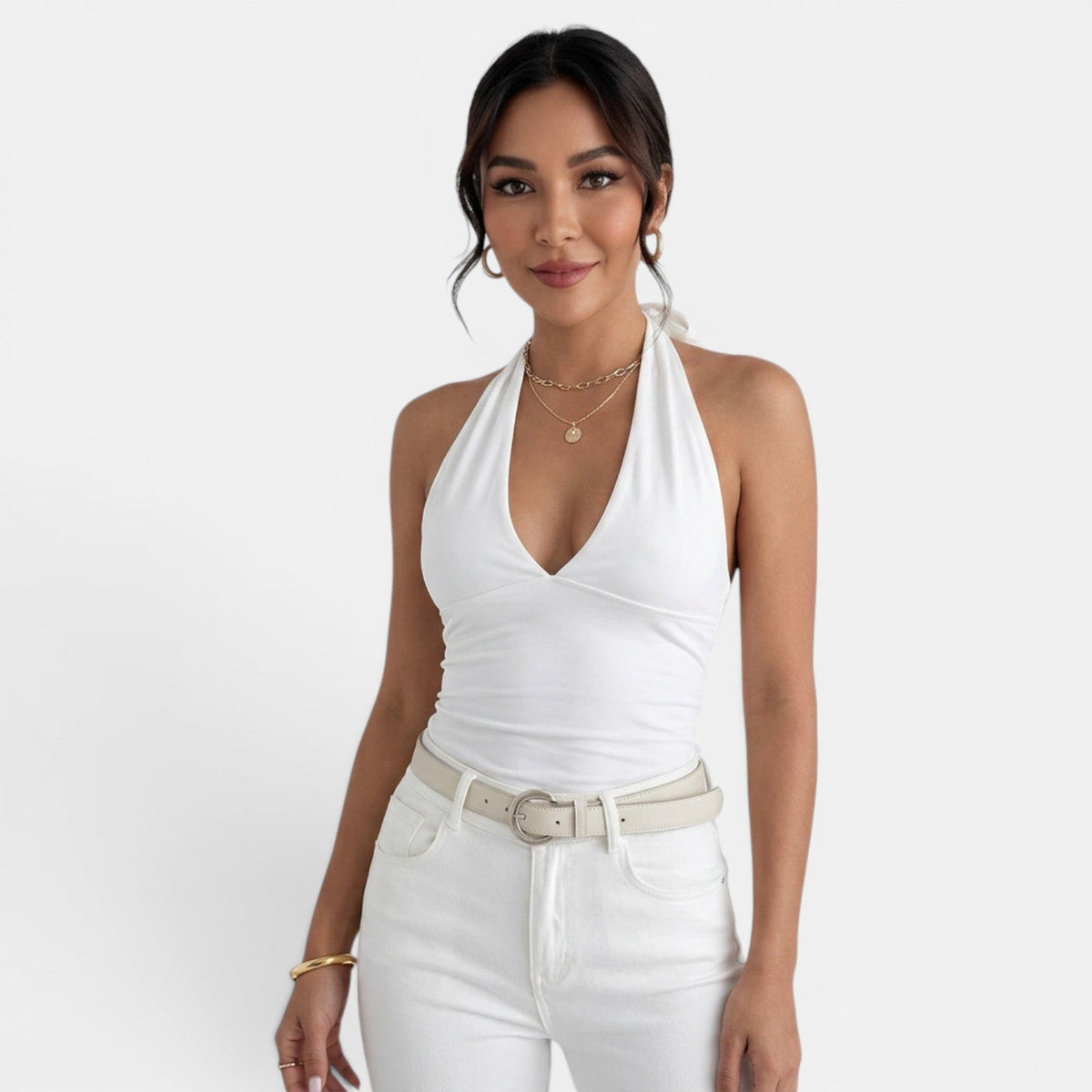 Top Halter Mujer Verano