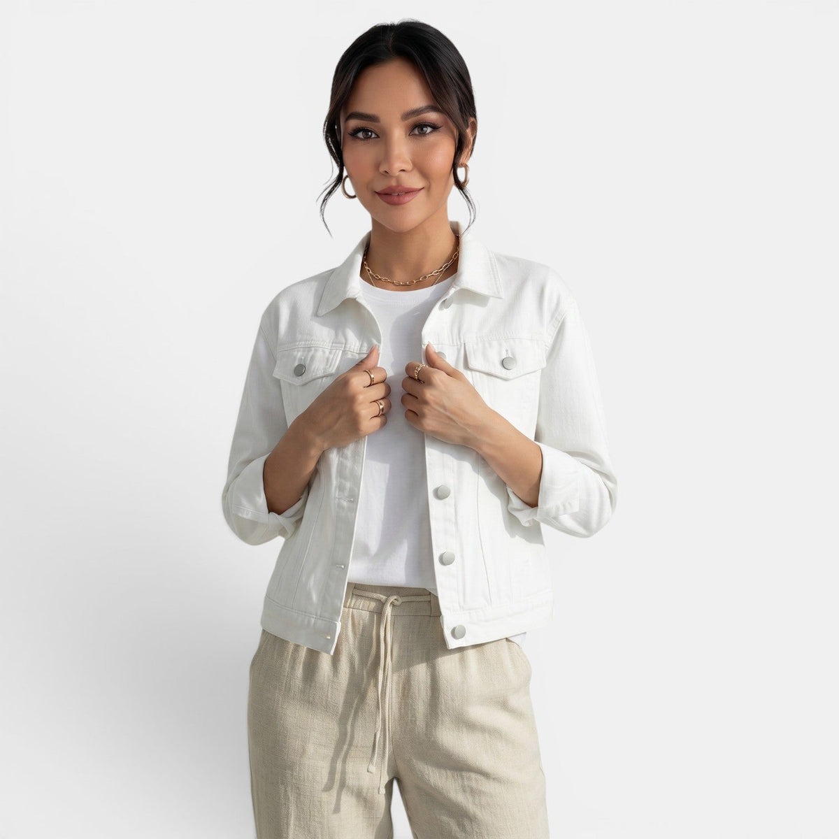 Chaqueta Vaquera Mujer Primavera