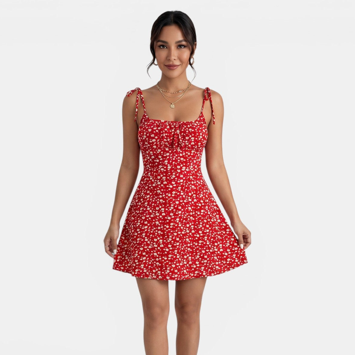 Vestido Floral Mujer Verano