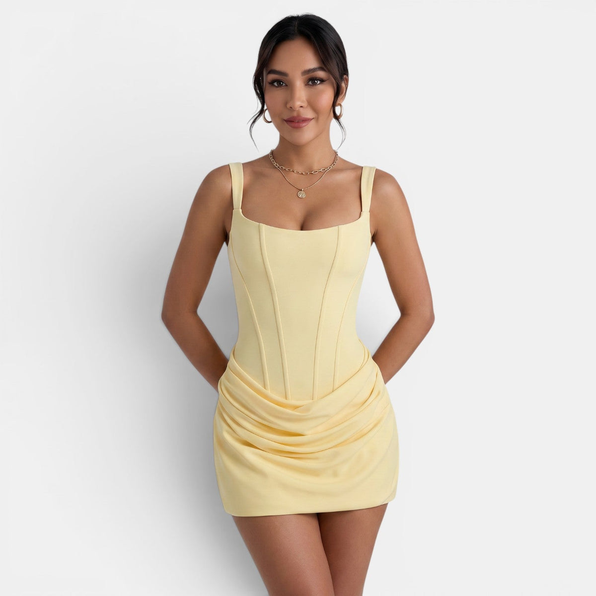 Vestido Corsé Mujer Elegante