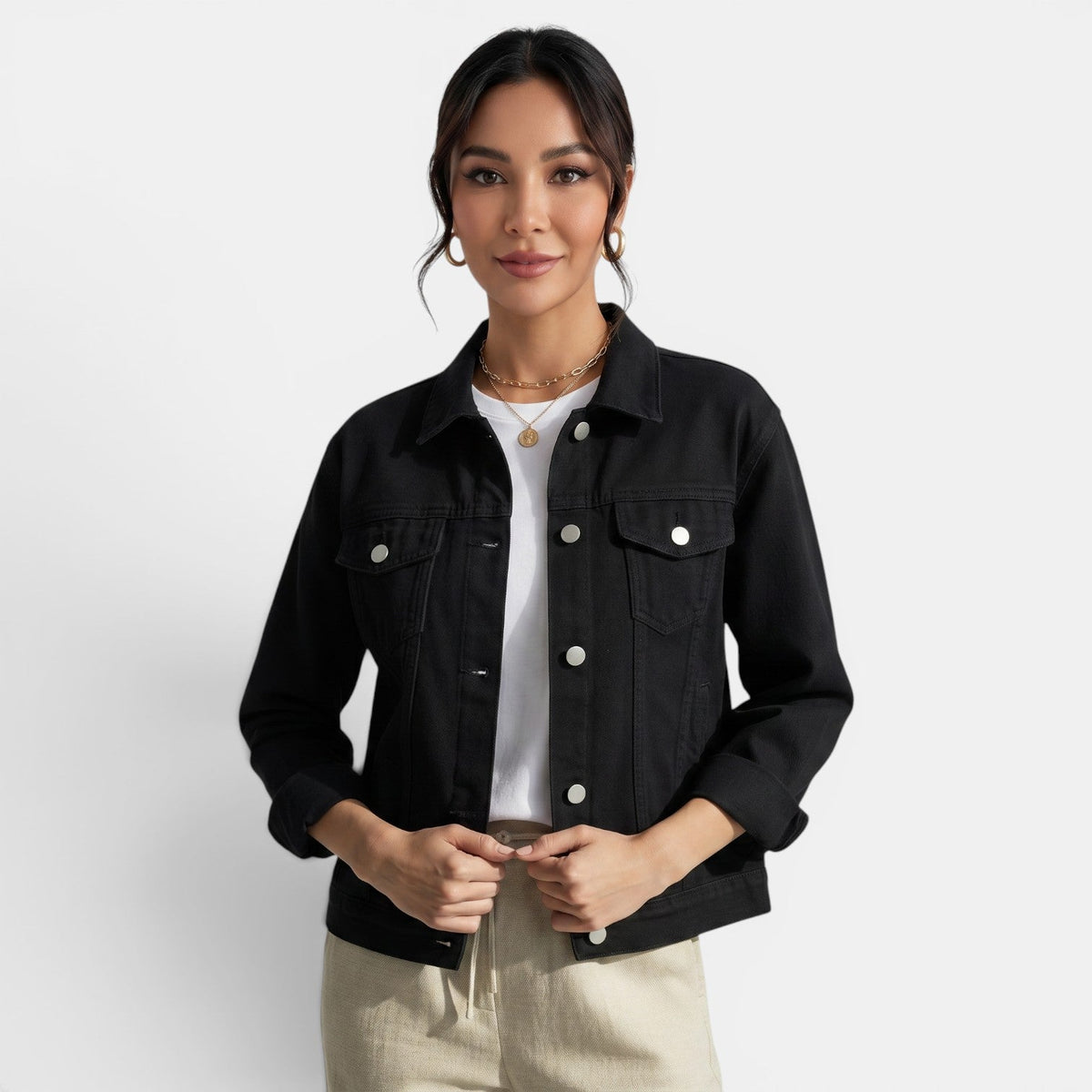 Chaqueta Vaquera Mujer Primavera