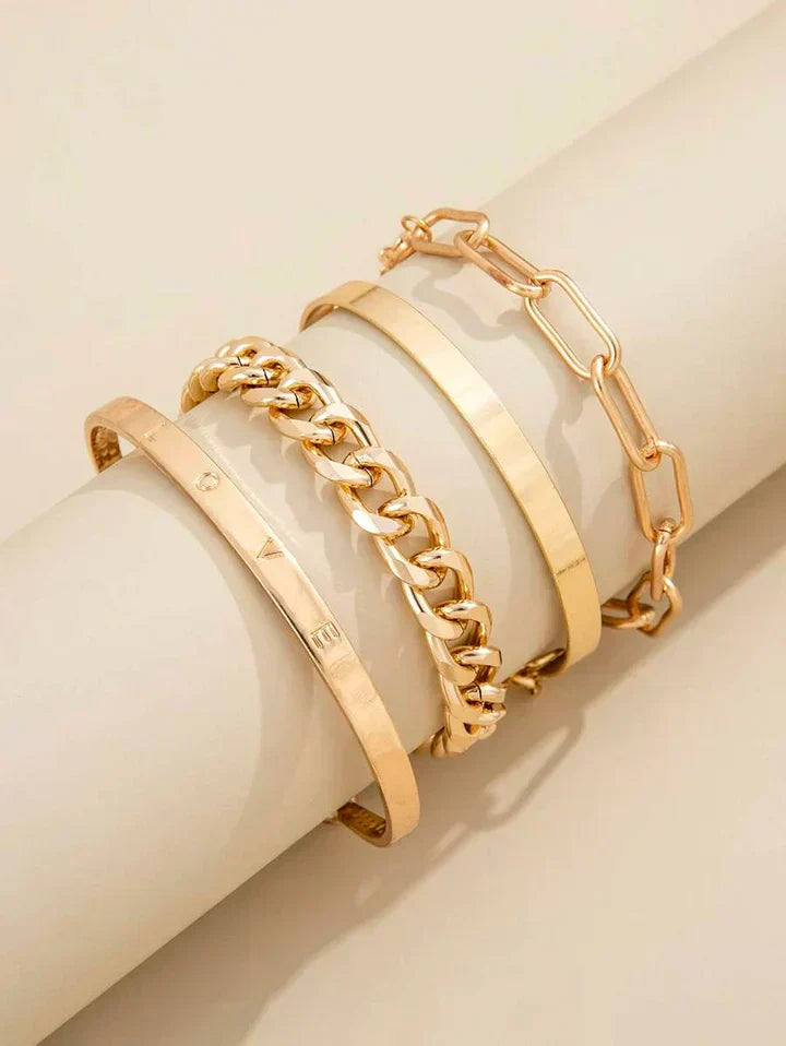 Pulsera Elan Mercer Oro Blanco