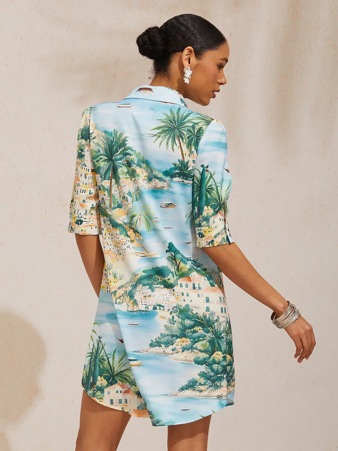 Santorini | Vestido Camisero Midi