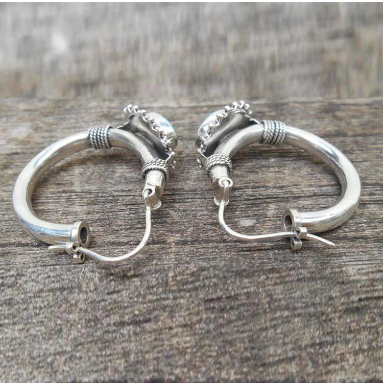 Pendientes Plata Sterling con Turquesa