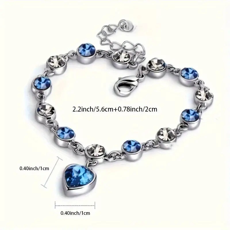 Pulsera Corazón Océano