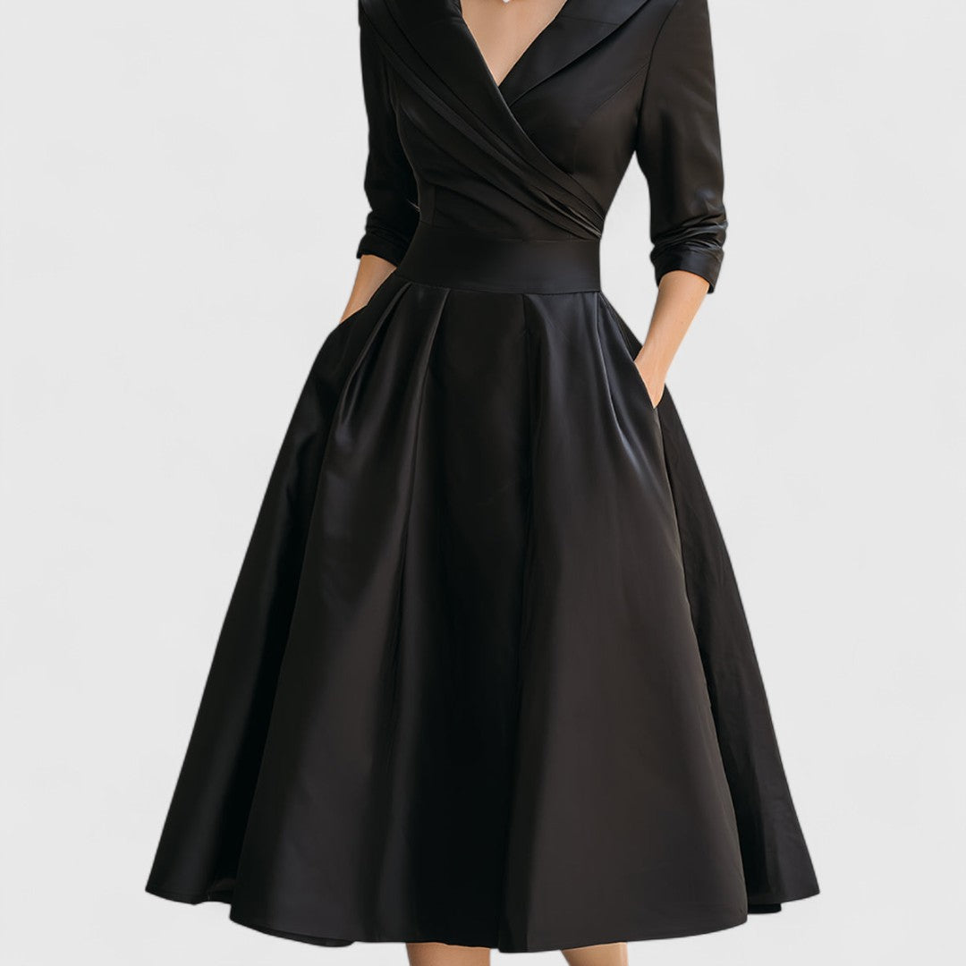 Lucia | Vestido Midi Entallado