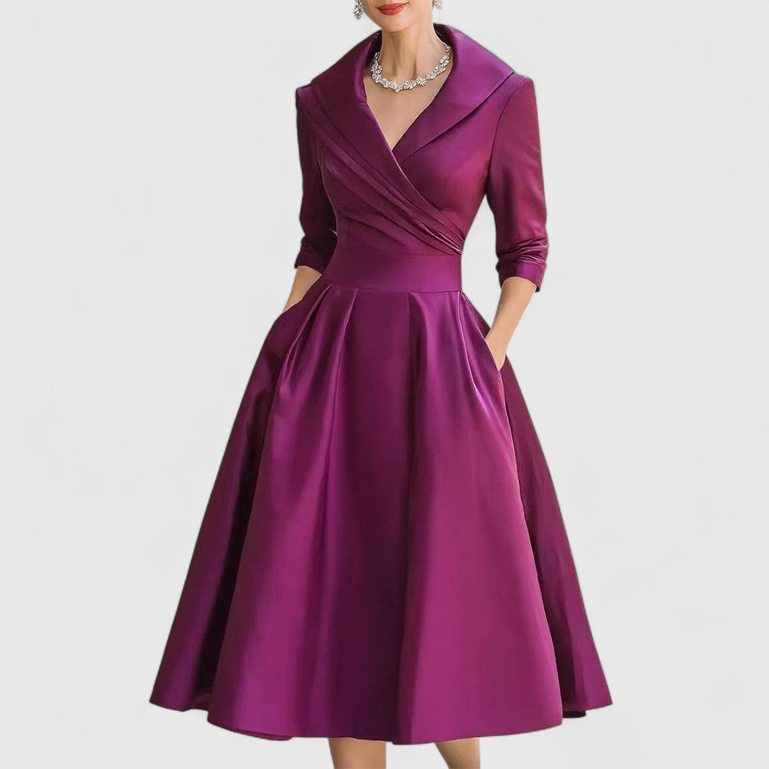 Lucia | Vestido Midi Entallado