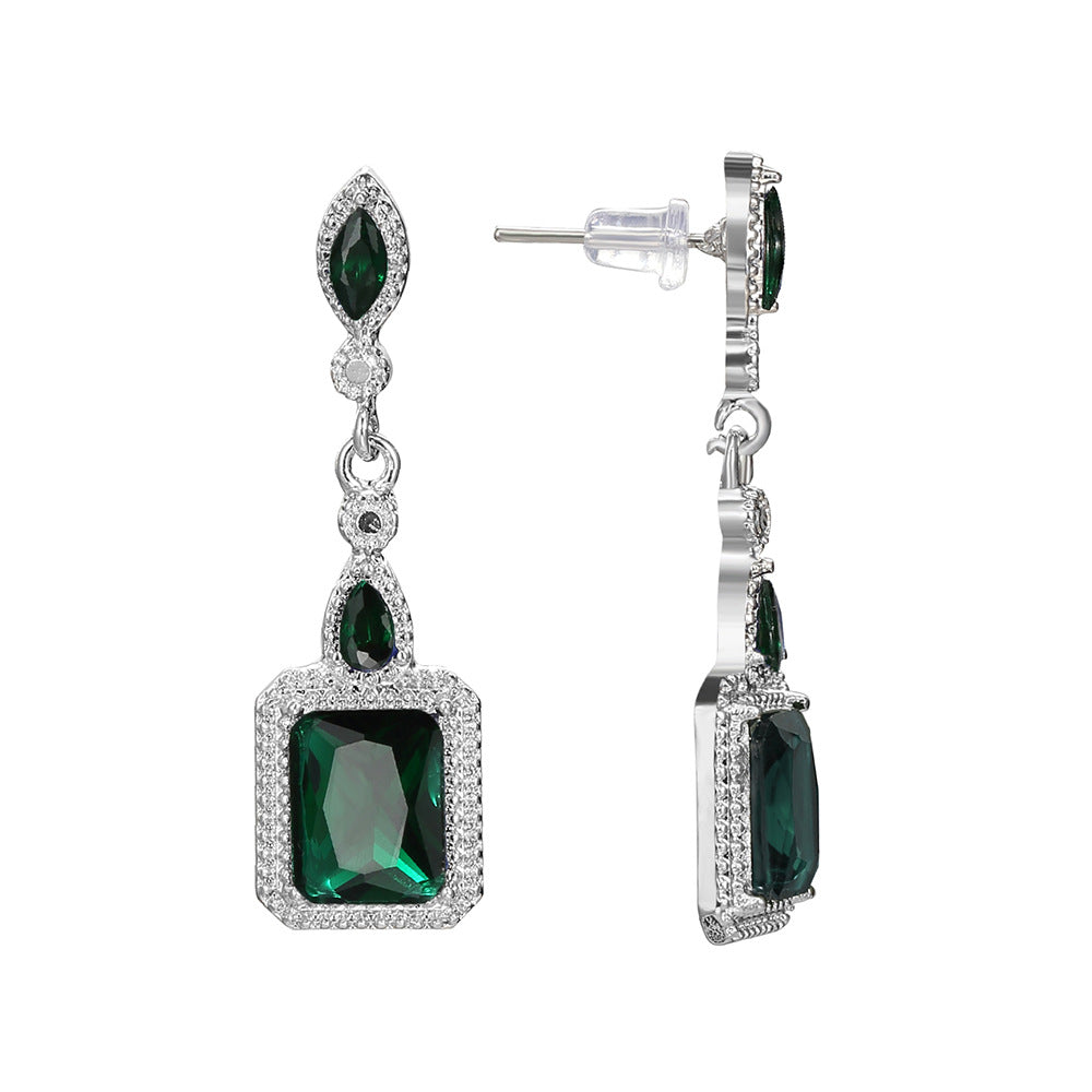 Pendientes Clarion Verdancia