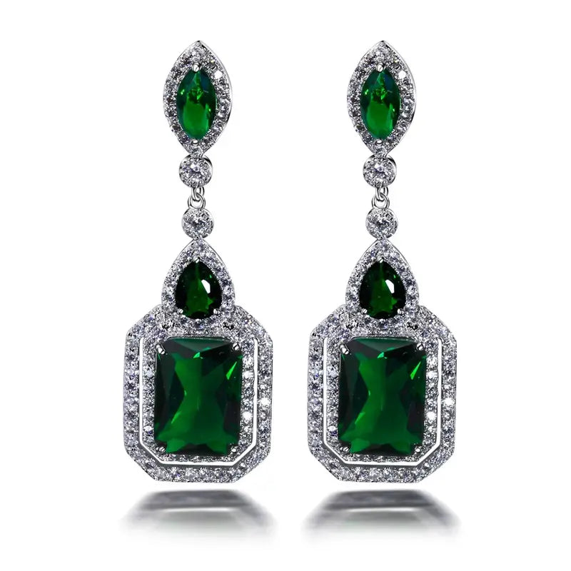 Pendientes Clarion Verdancia