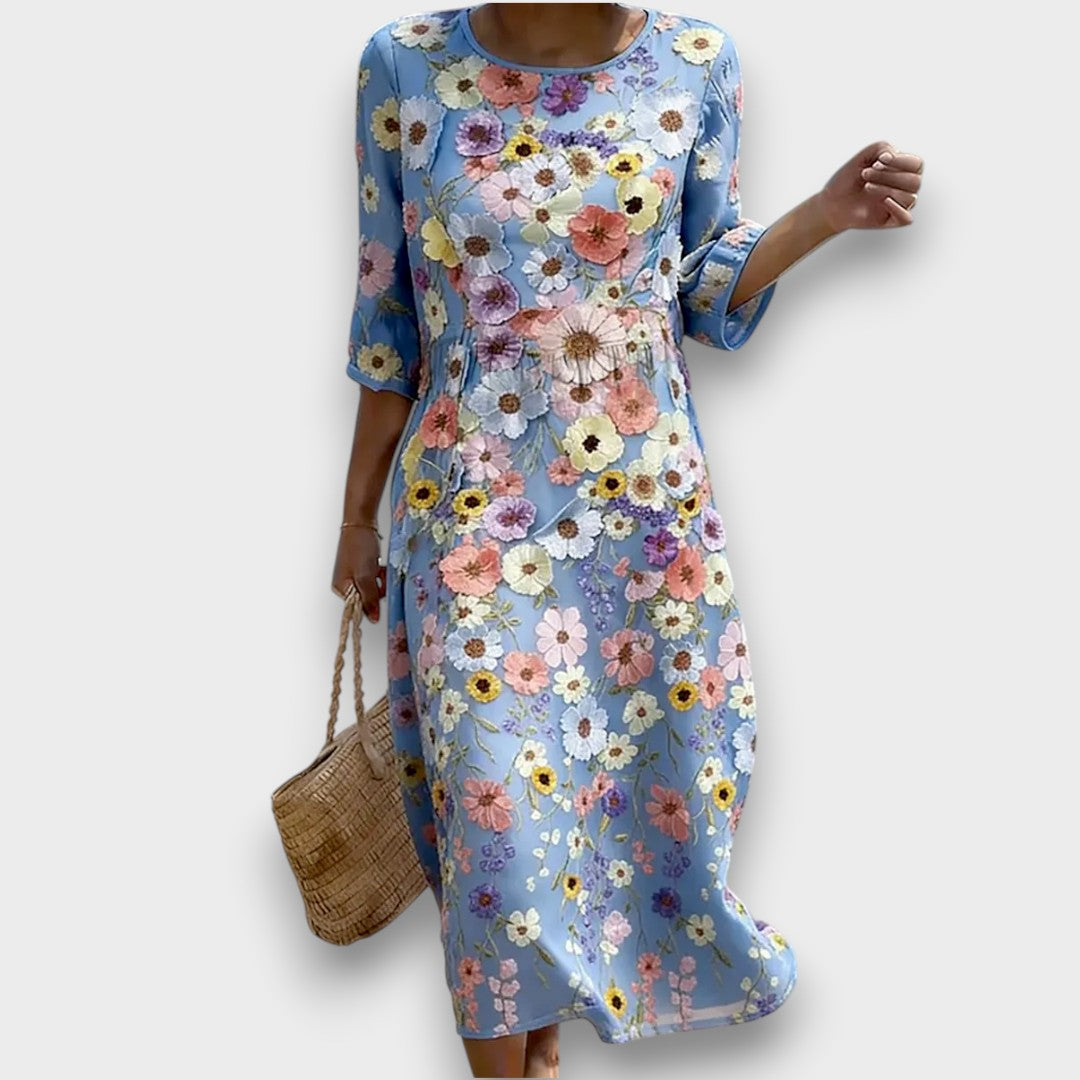 Nara| Comfortable and Elegant Midi Dress