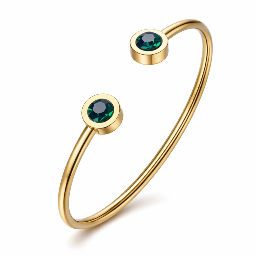 Pulsera Verde Intenso