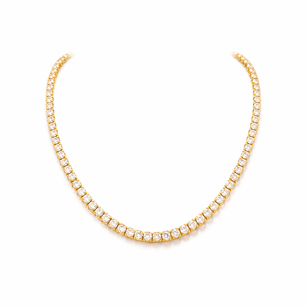 Collar Tenis Oro