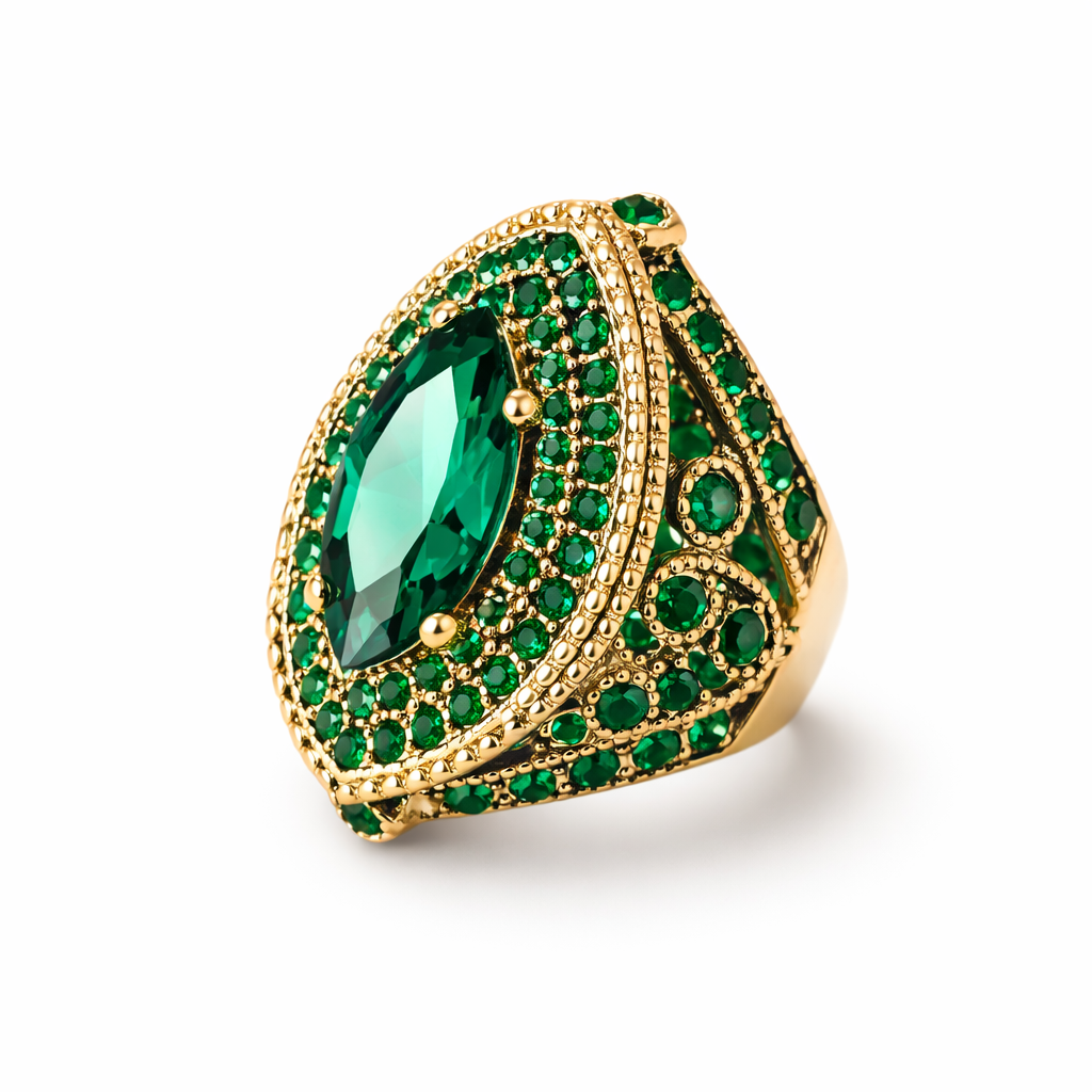 Anillo Regente Esmeralda