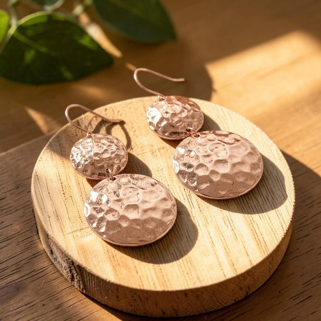 Pendientes Solera de Cobre