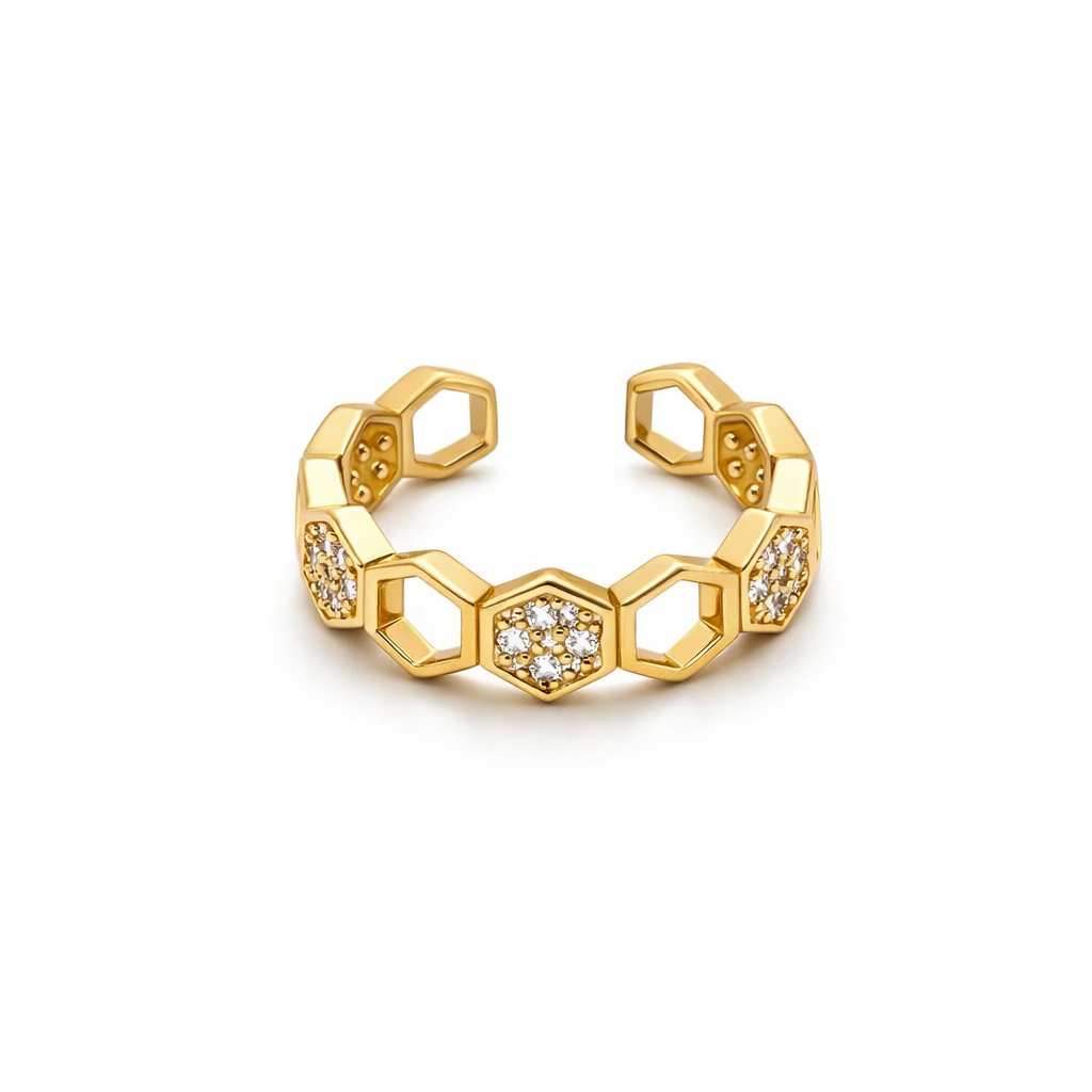 Anillo Panal de Cristal
