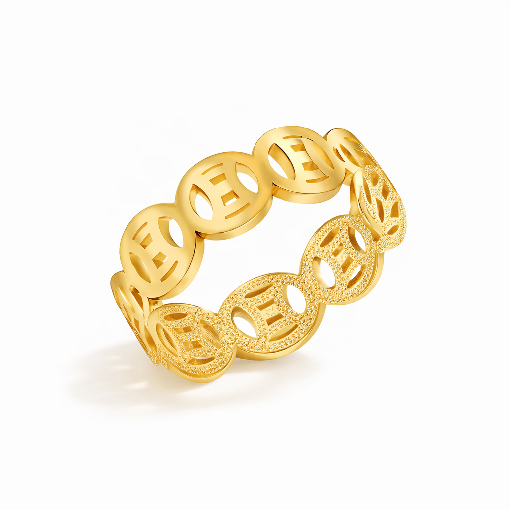 Anillo Ella Motivo Clásico Oro