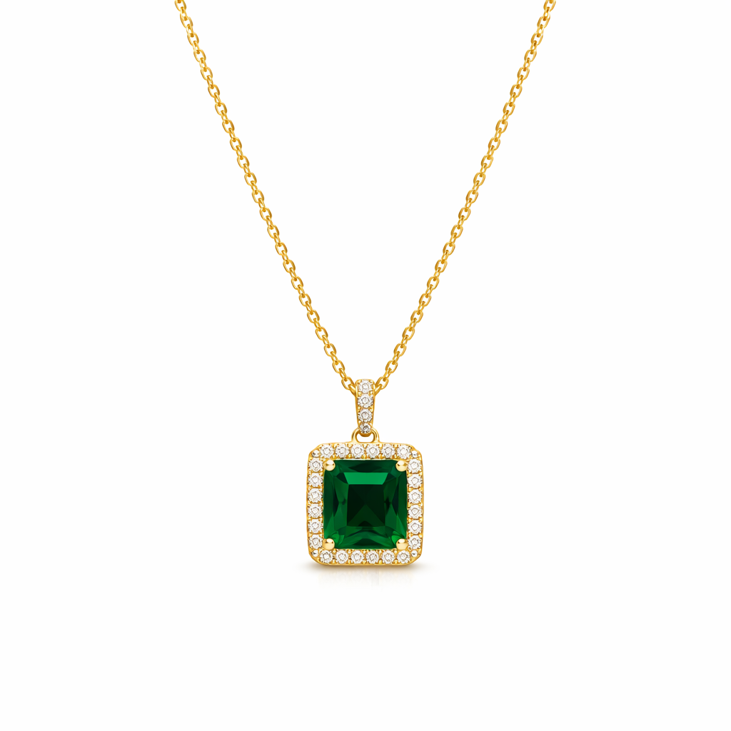 Collar Zarela Fontayne Esmeralda