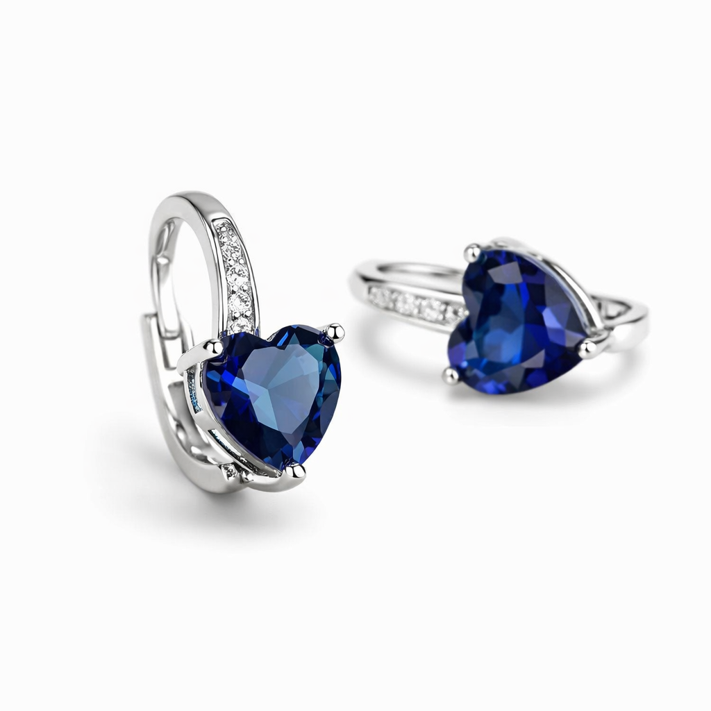 Pendientes Lunara Cerestelle Zafiro