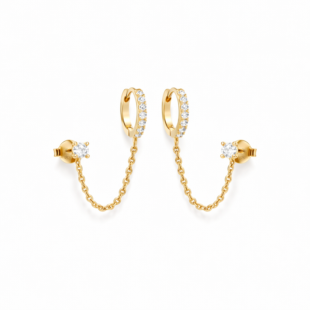 Pendientes Adella de Cadena