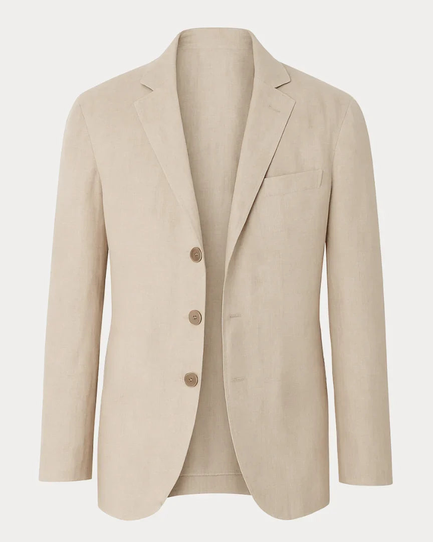 Blazer Hombre Slim Fit Premium – Americana Elegante Ligera con Solapa Clásica