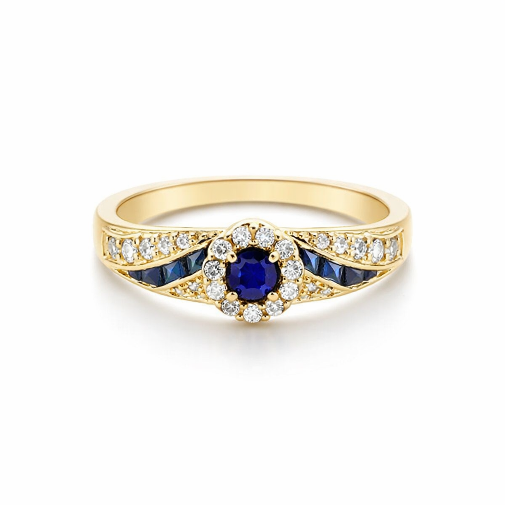 Anillo Avelisse Moraziel Zafiro