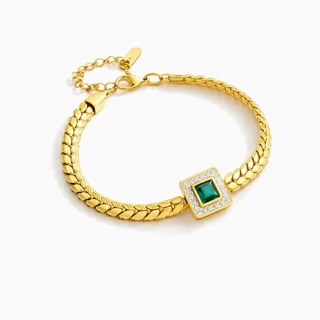 Pulsera Tirena Valeure Esmeralda