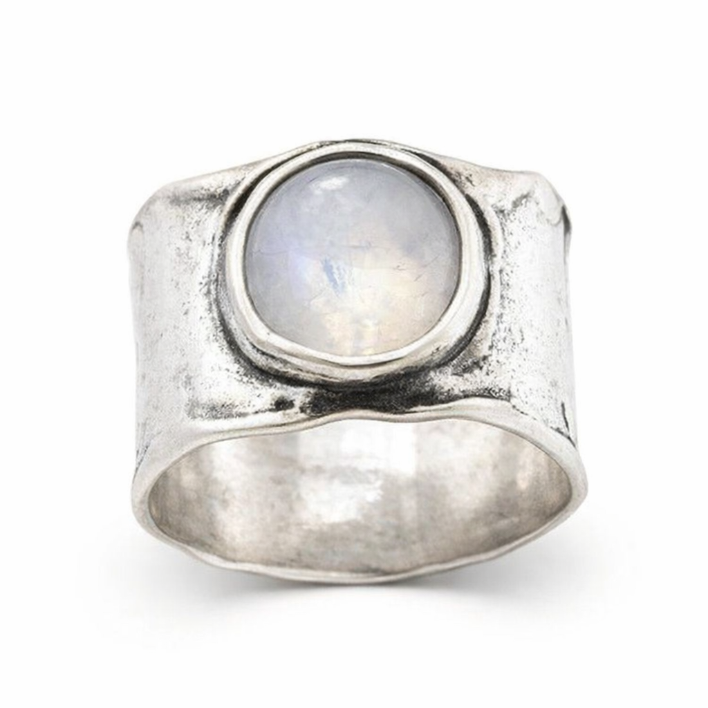 Anillo Boho Piedra de Luna