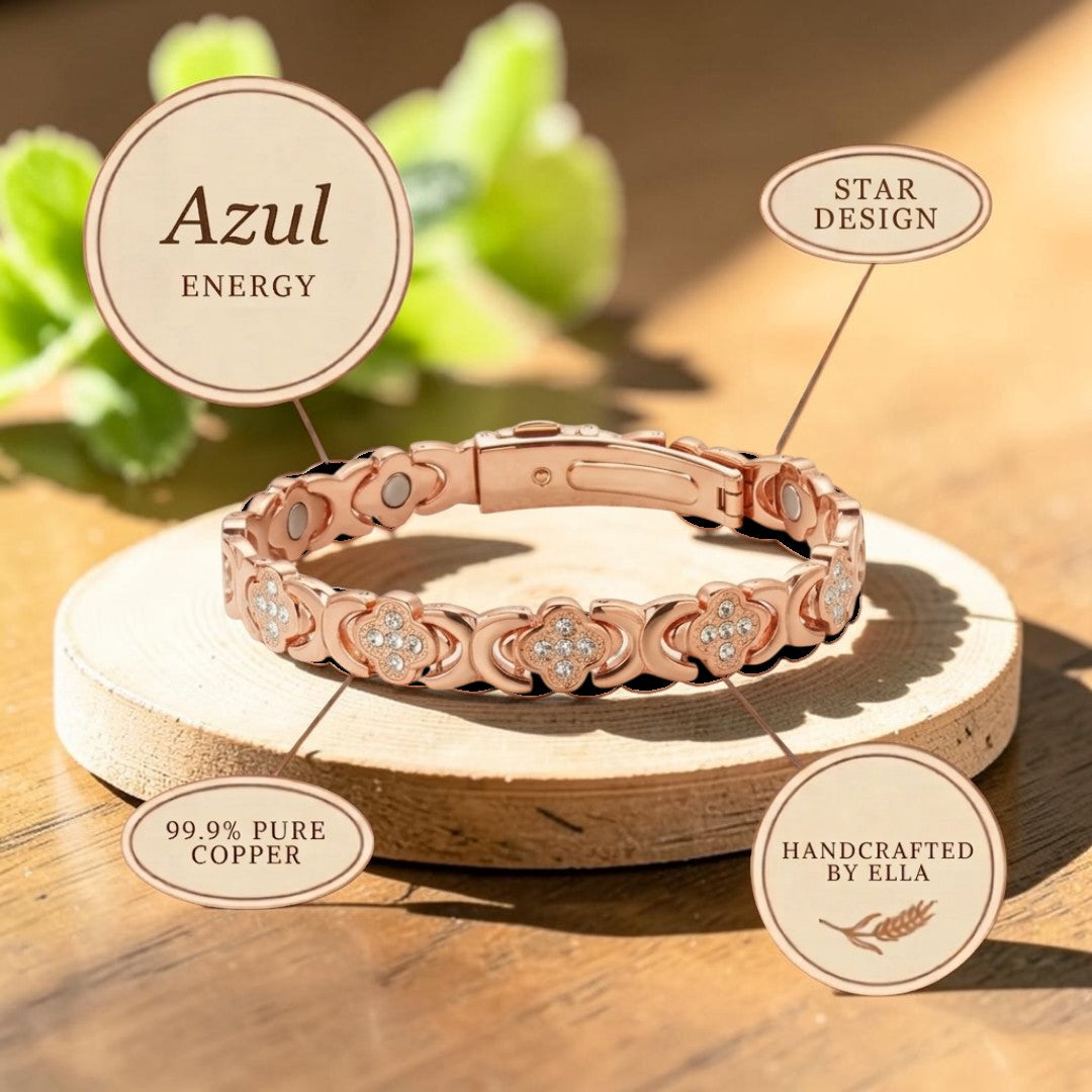 Pulsera Azul de Cobre