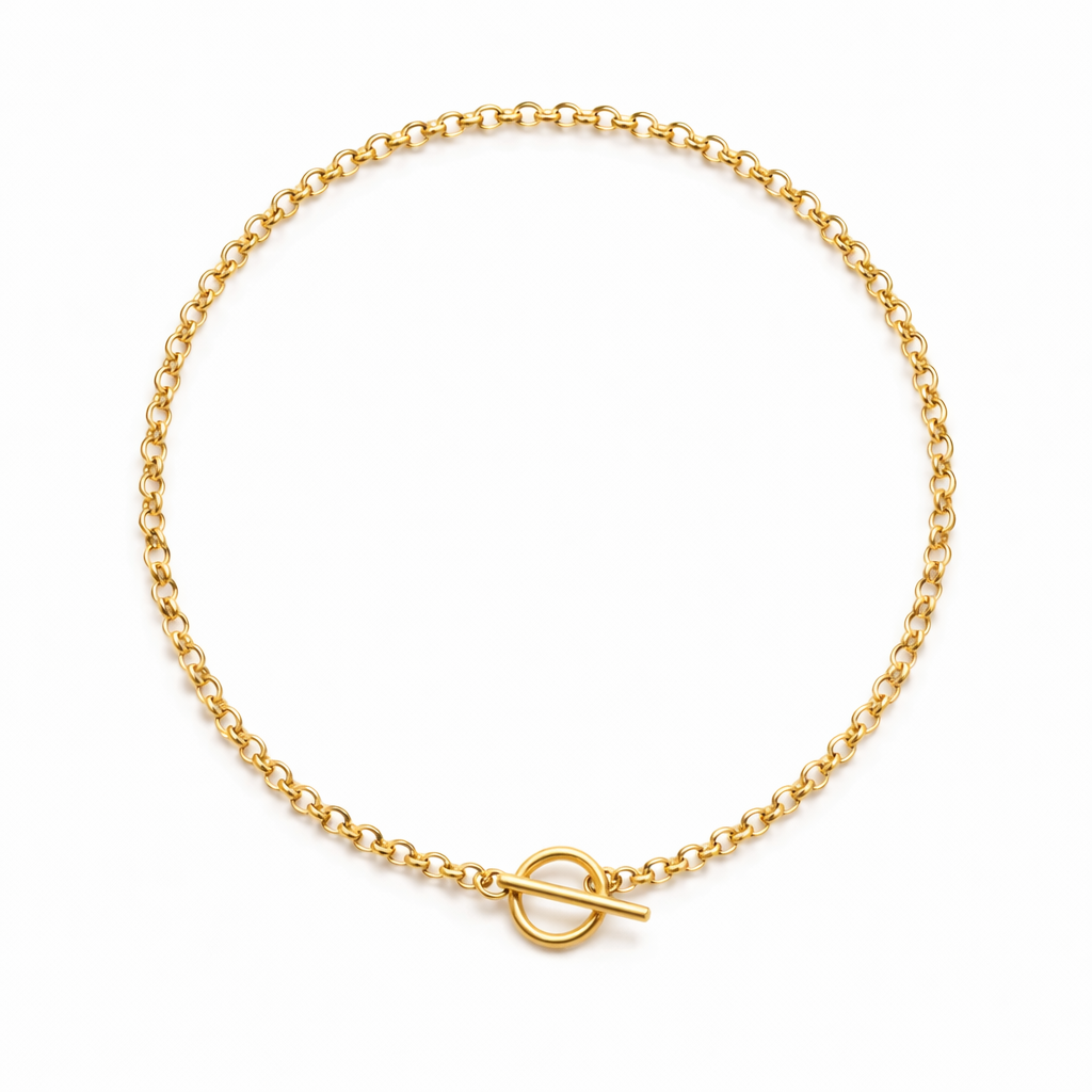 Collar Cadena Unidad Oro