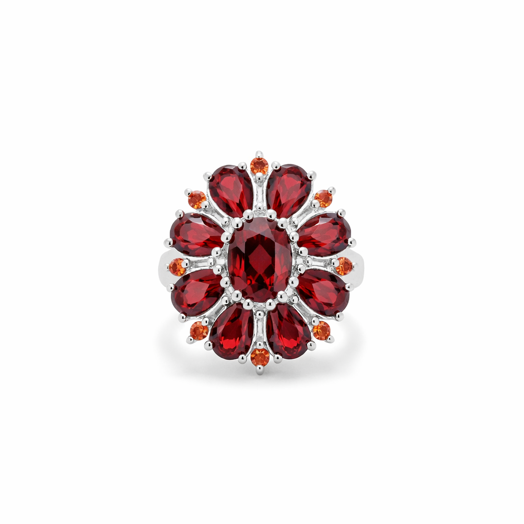 Anillo Pétalo Escarlata
