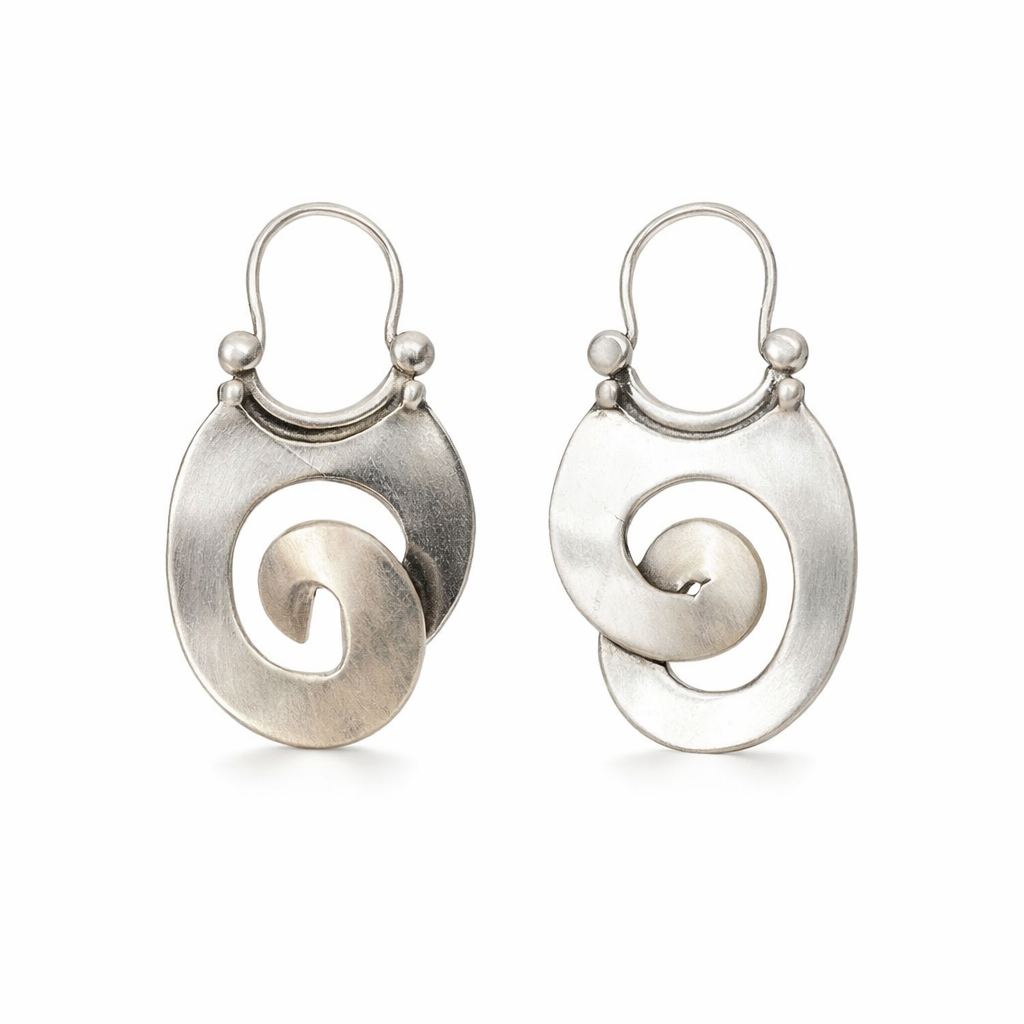 Pendientes Forma Irregular Antigua