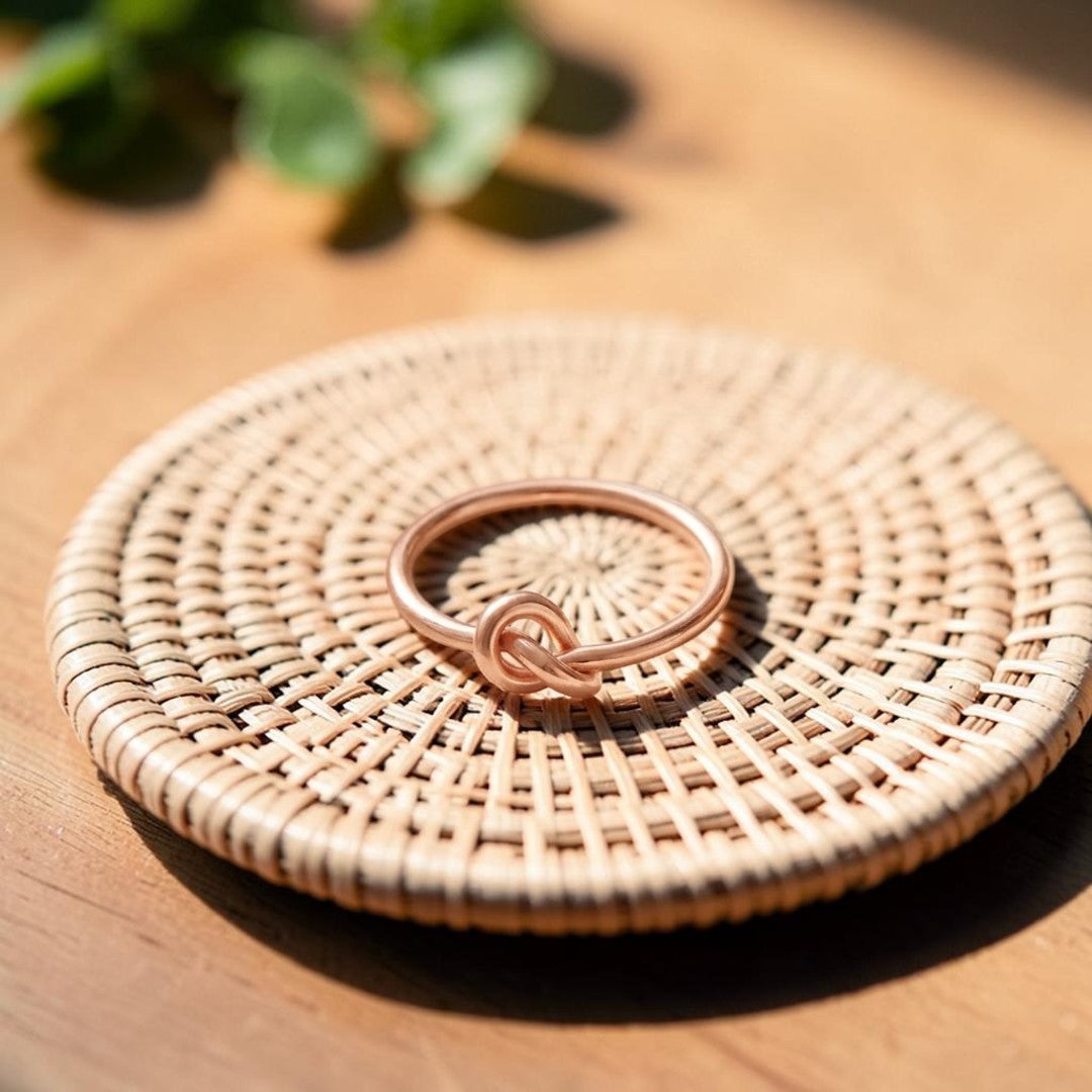Anillo Encaje de Cobre