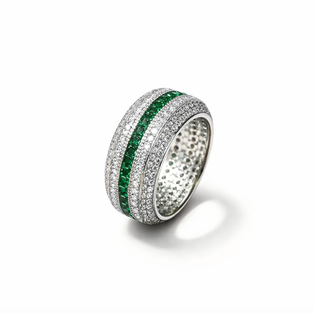 Anillo Celina Maroux Esmeralda