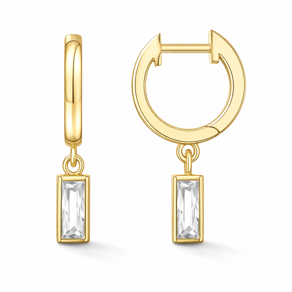 Pendientes Colgantes Barra