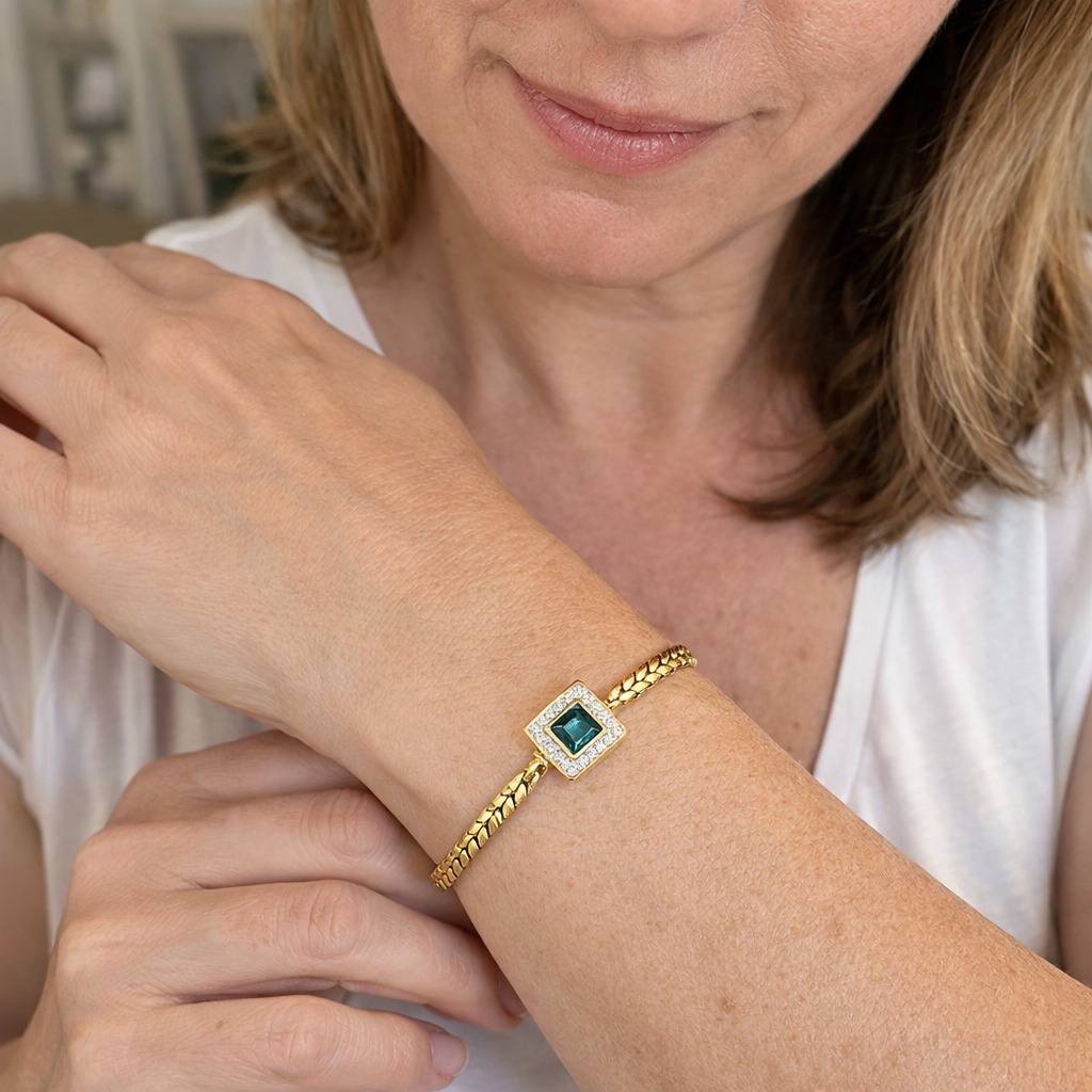 Pulsera Tirena Valeure Esmeralda