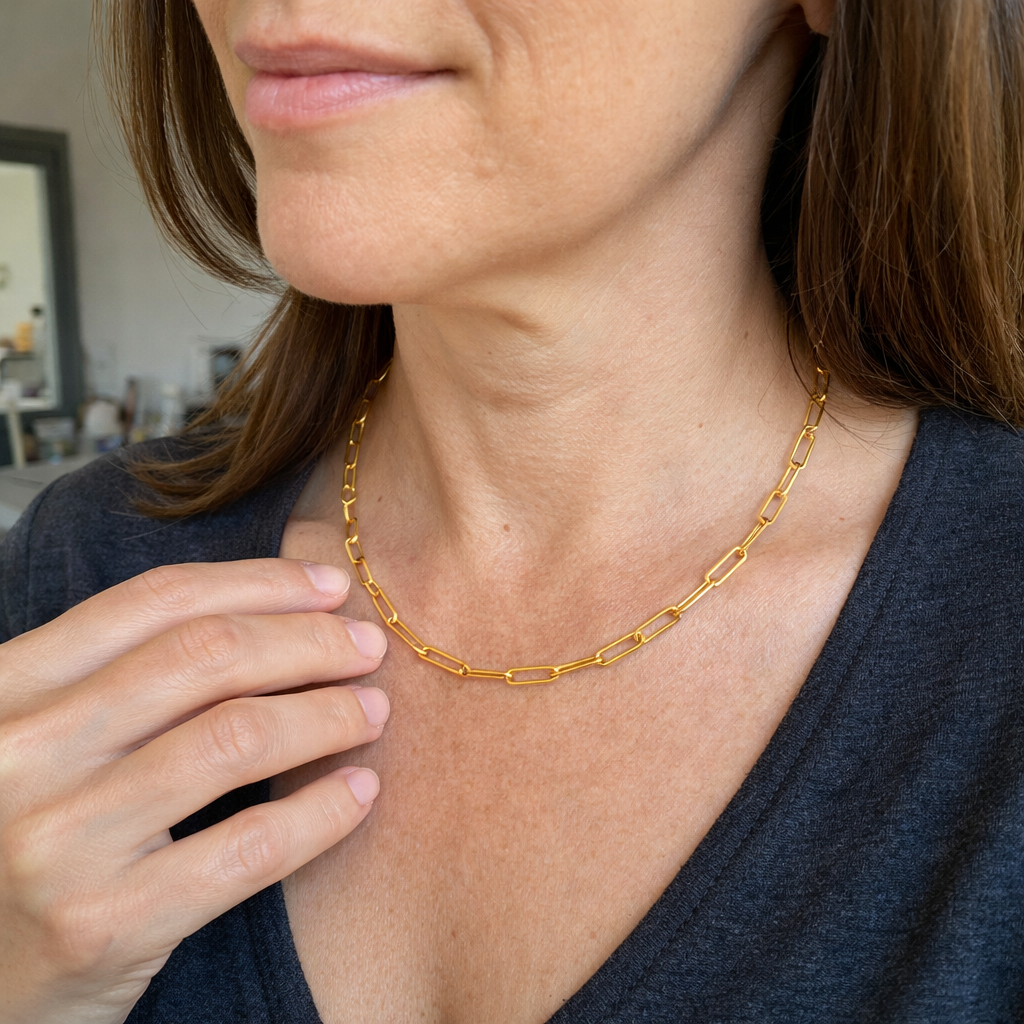 Collar Cadena Archen Oro