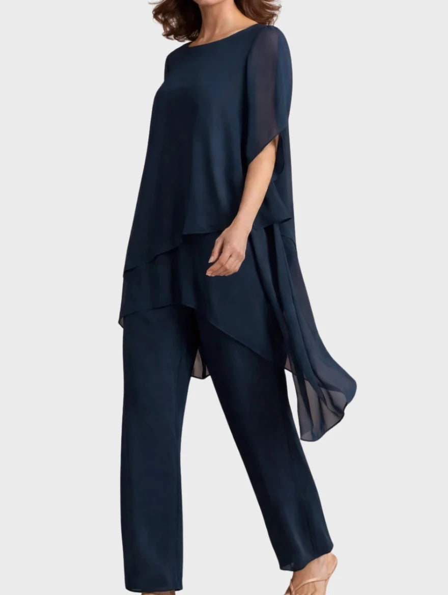 Eliana | Conjunto de Dos Piezas con Pantalón Palazzo