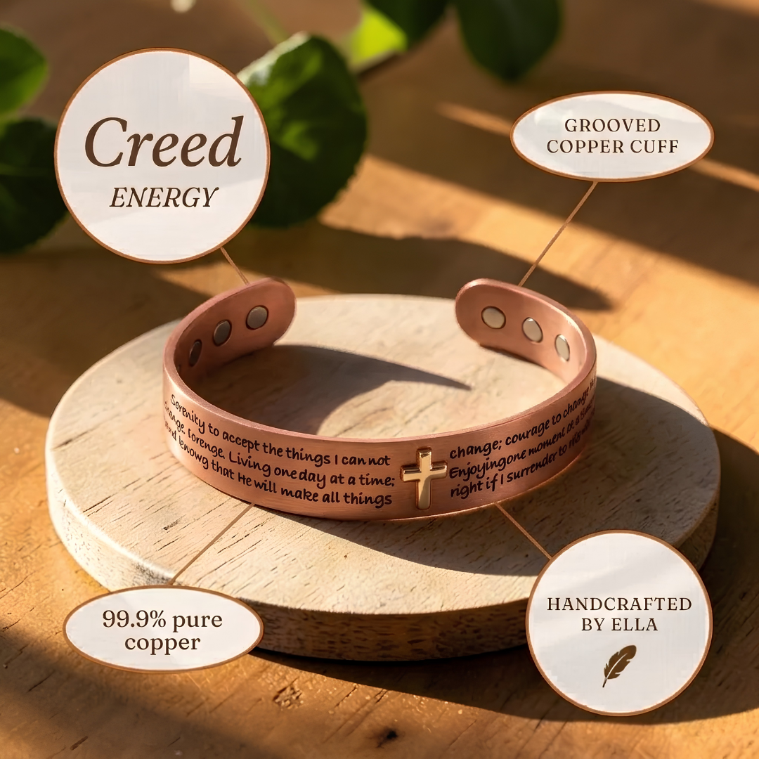 Pulsera Credo de Cobre