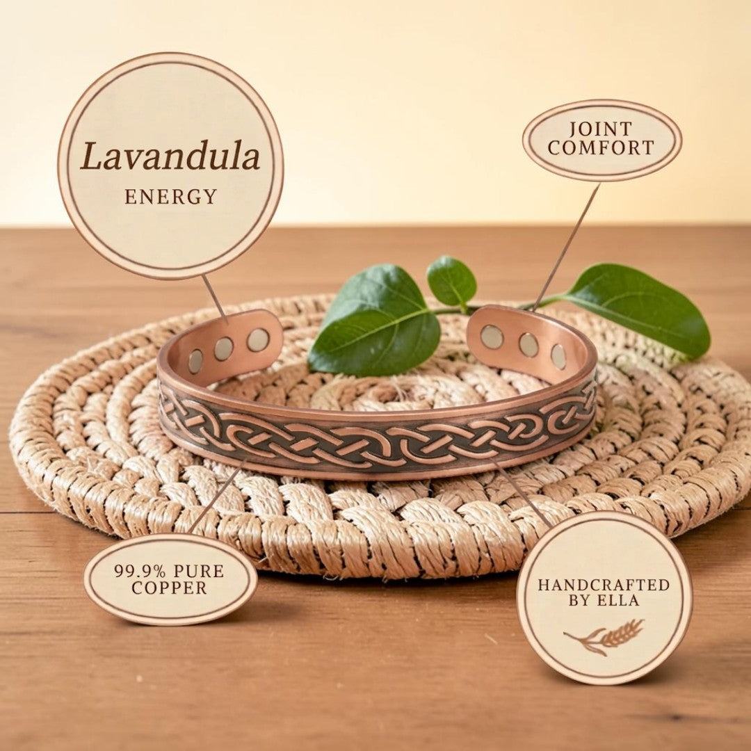 Pulsera Lavanda de Cobre