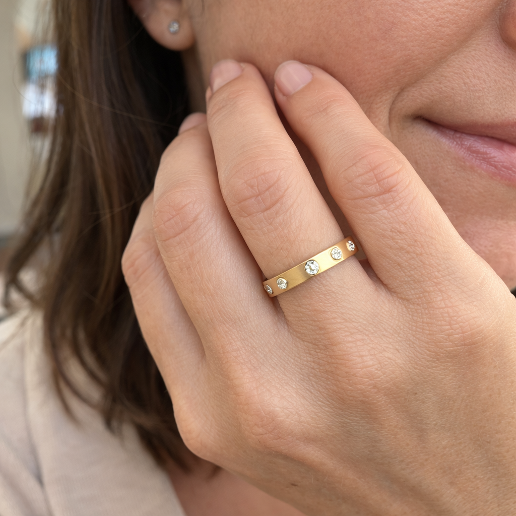 Anillo Promesa Oro