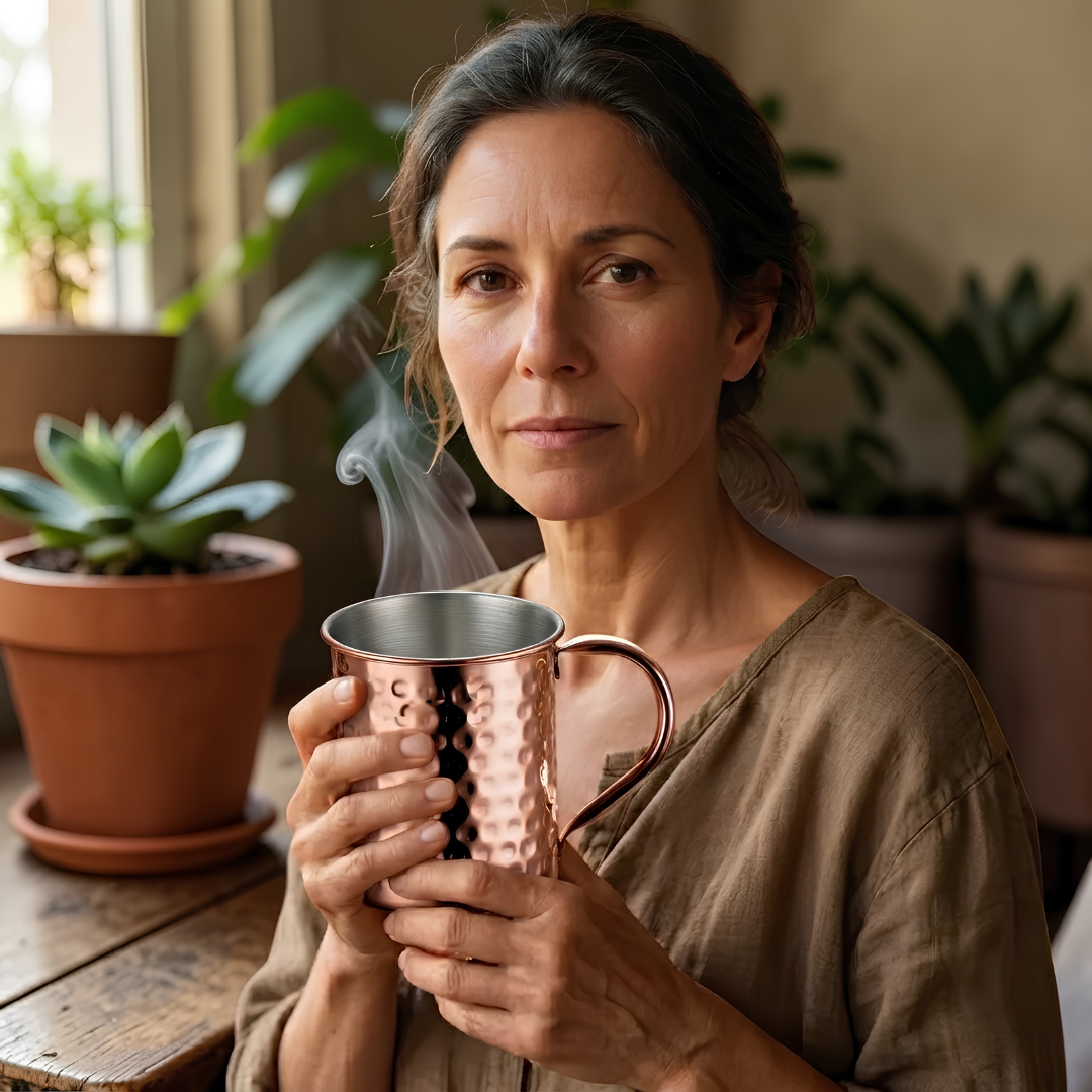Taza Gotas de Cobre